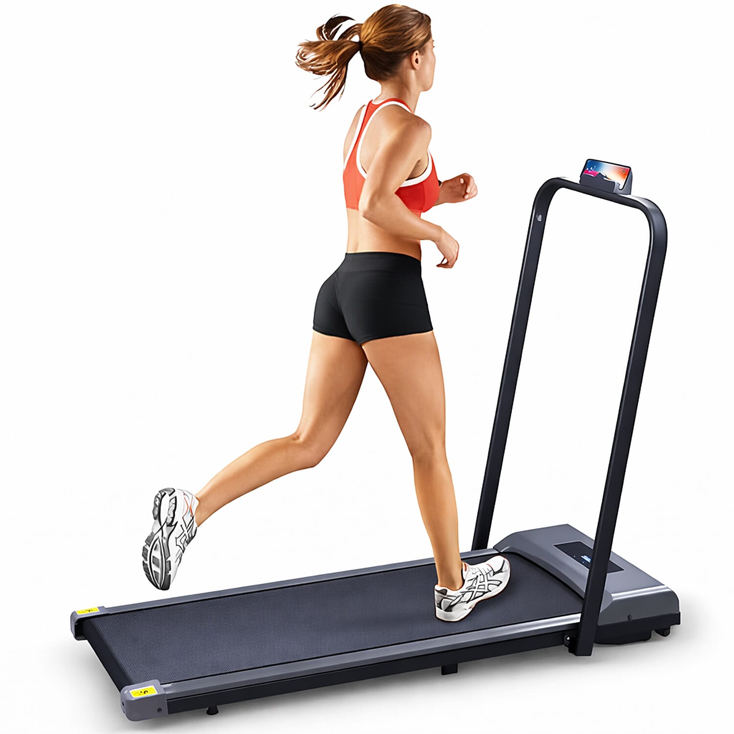 BRAND-NEW-CLOSEOUT-Folding-Treadmill-with-Manual-Inclination-Handle-an