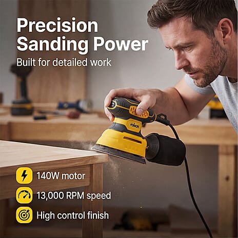 BRAND NEW LAUNCH - Rolson 140W Detailer Mouse Sander