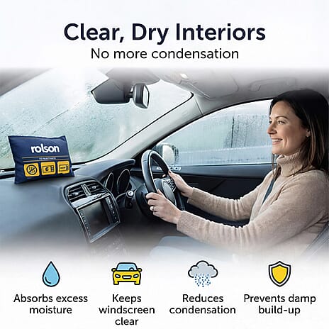 Rolson Reusable Dehumidifier (500g) - Blue
