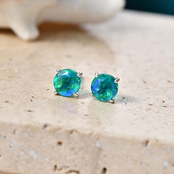 https://tjcuk.sirv.com/Products/85/4/8540586/Peacock-Triplet-Quartz-Push-Post-Earring-in-Platinum-Overlay-Sterling-_8540586_2.jpg?w=342&h=342