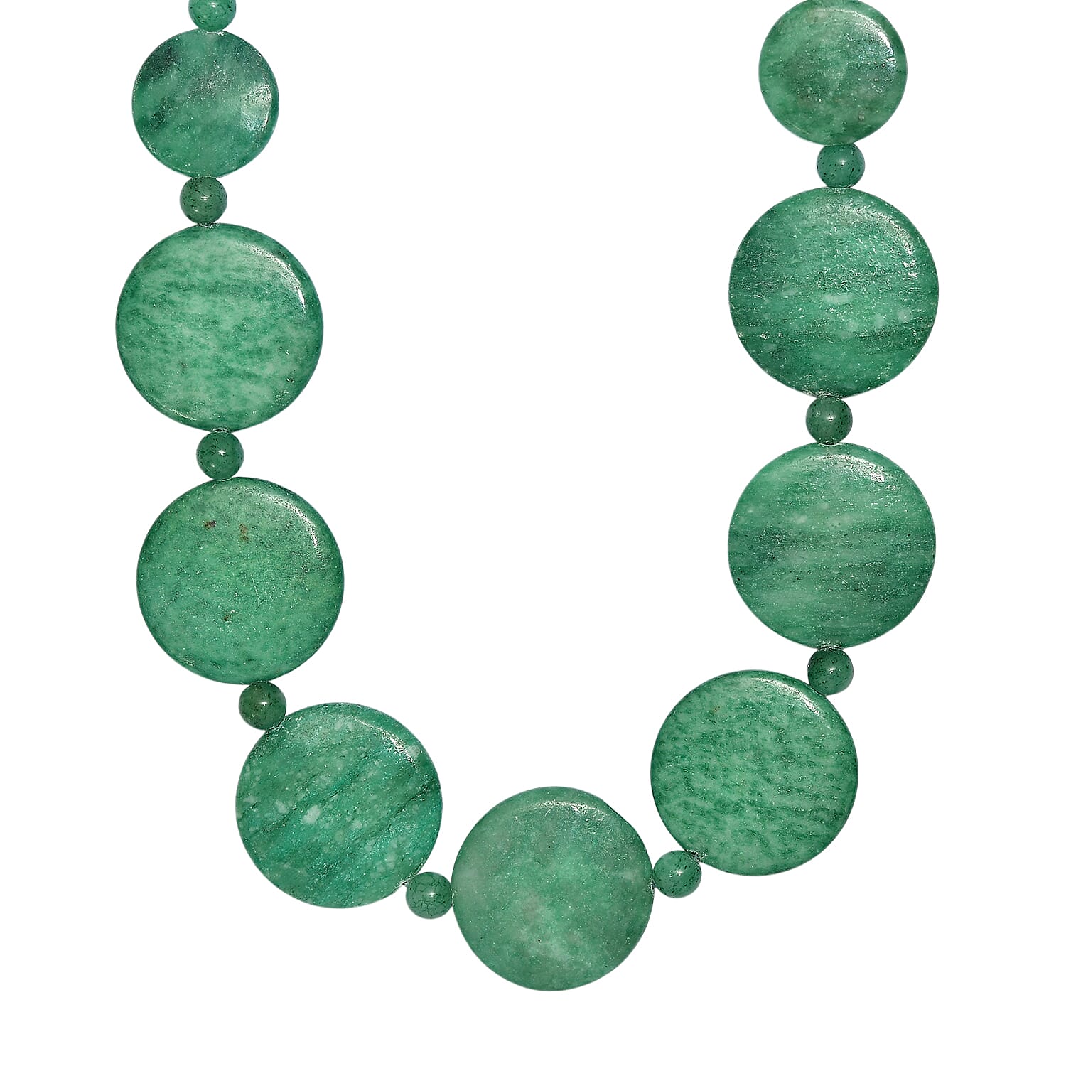 EverTrue - Rainforest Jasper Beads Necklace (Size - 18-1 Ext) 690.00 Ct.