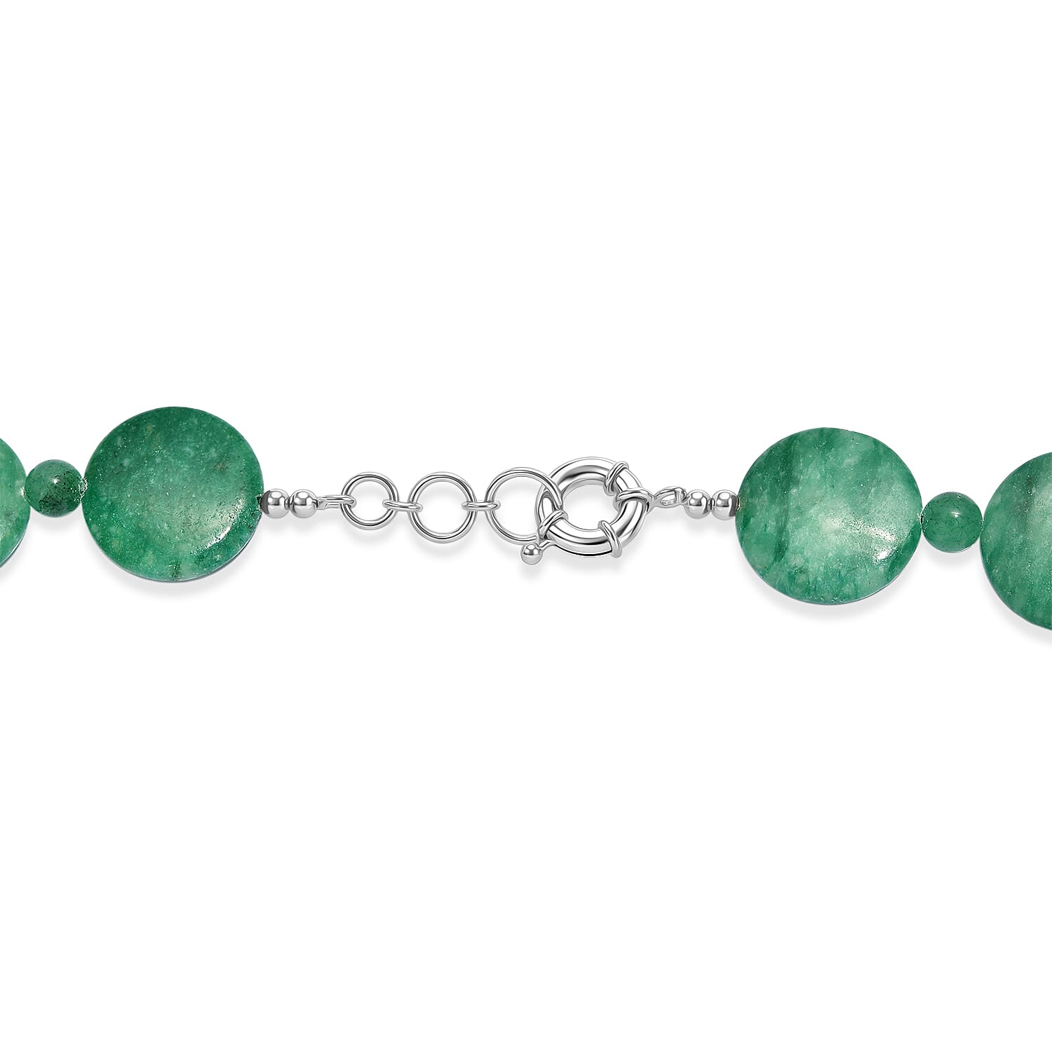EverTrue - Rainforest Jasper Beads Necklace (Size - 18-1 Ext) 690.00 Ct.