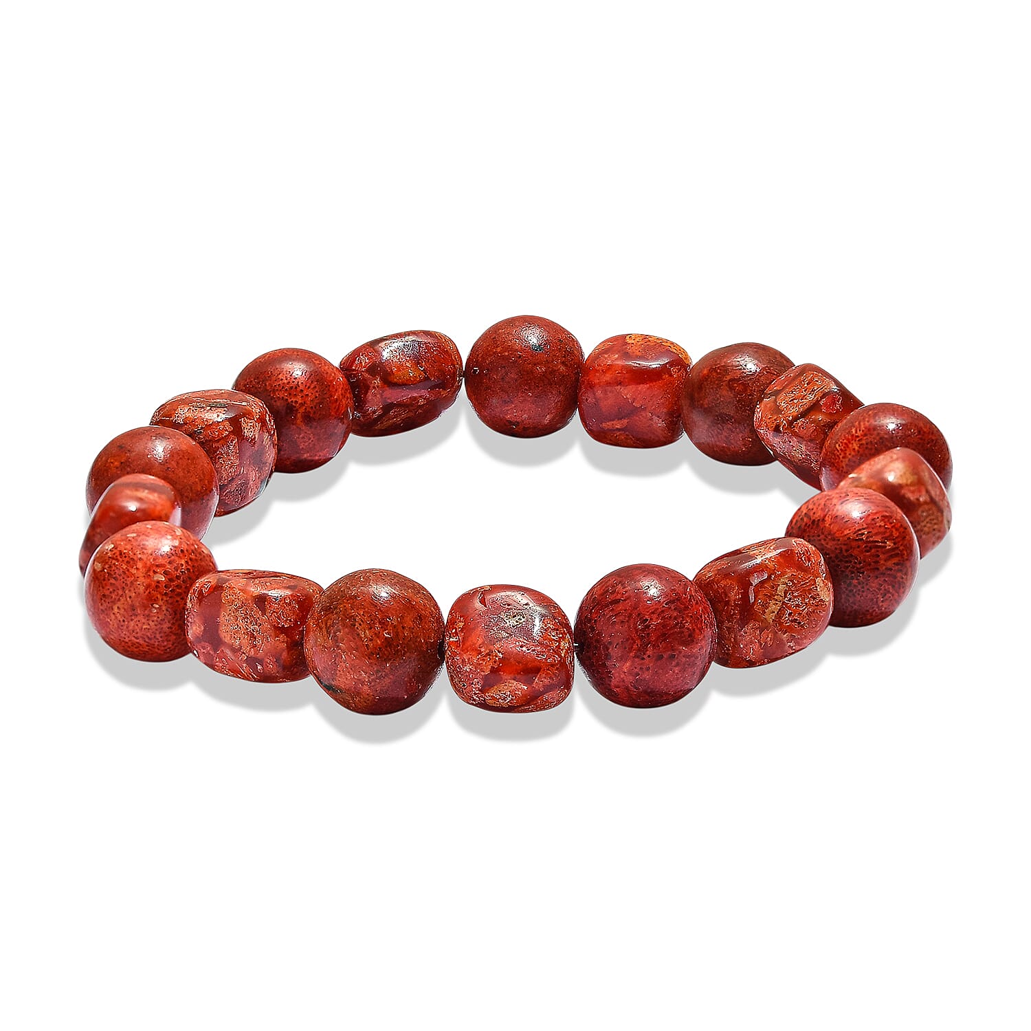 Sponge Coral Adjustable Bracelet 135.00 Ct.