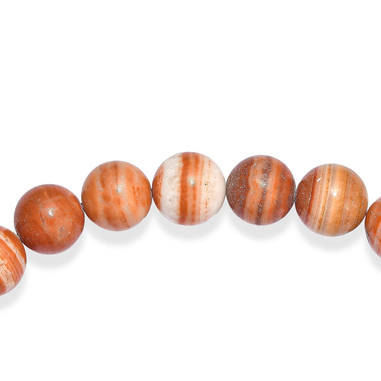 Red Malachite Adjustable Bracelet 145.00 Ct.