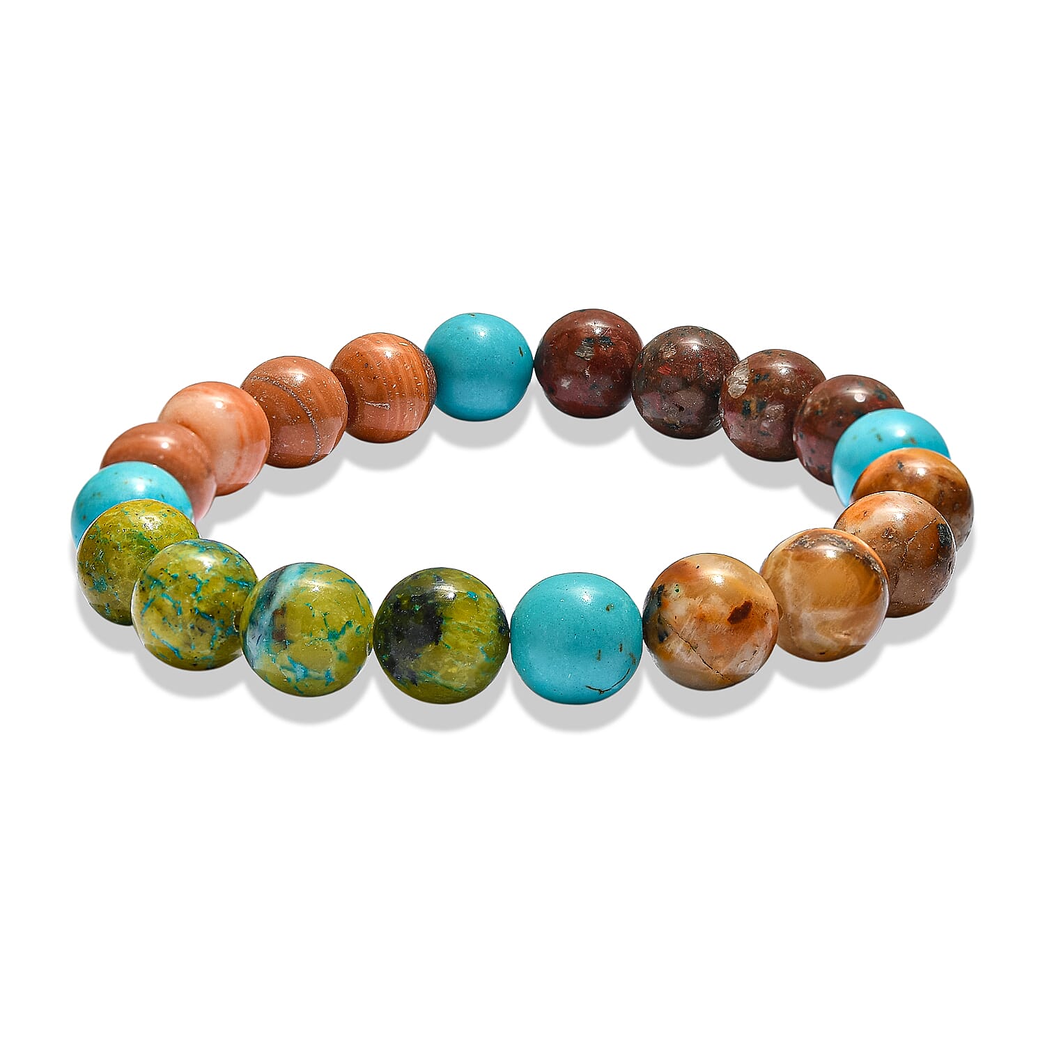 Multi Gemstones Adjustable Bracelet 145.00 Ct.