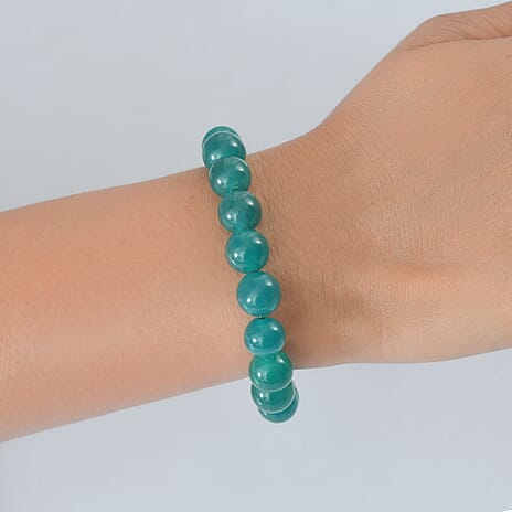 Green Agate Adjustable Bracelet 145.00 Ct.