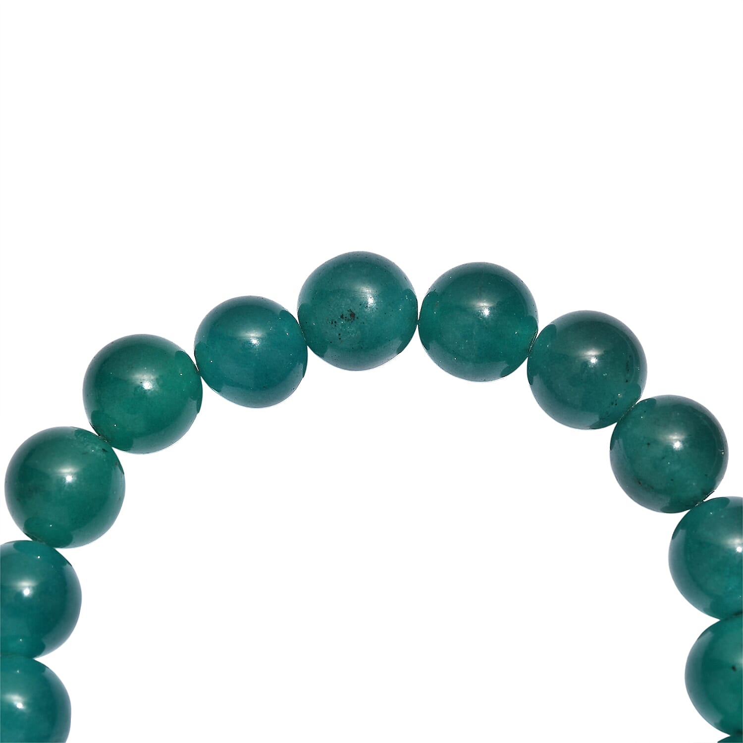 Green Agate Adjustable Bracelet 145.00 Ct.