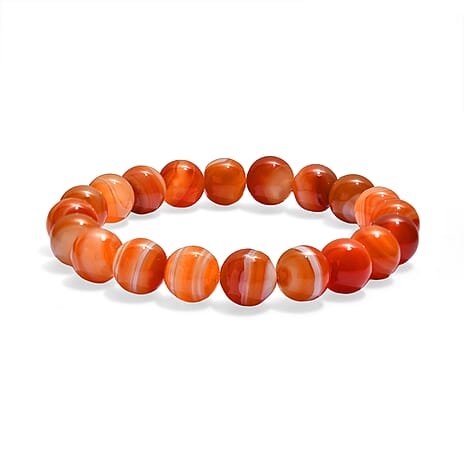 Banded Agate Adjustable Beads Bracelet 140.00 Ct.