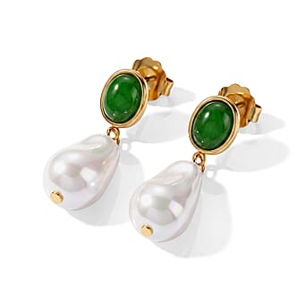 https://tjcuk.sirv.com/Products/85/4/8545180/Green-Onyx-White-Shell-Pearl-Beads-Earring-with-Push-Back-40-00-Ct_8545180_3.jpg?w=342&h=342