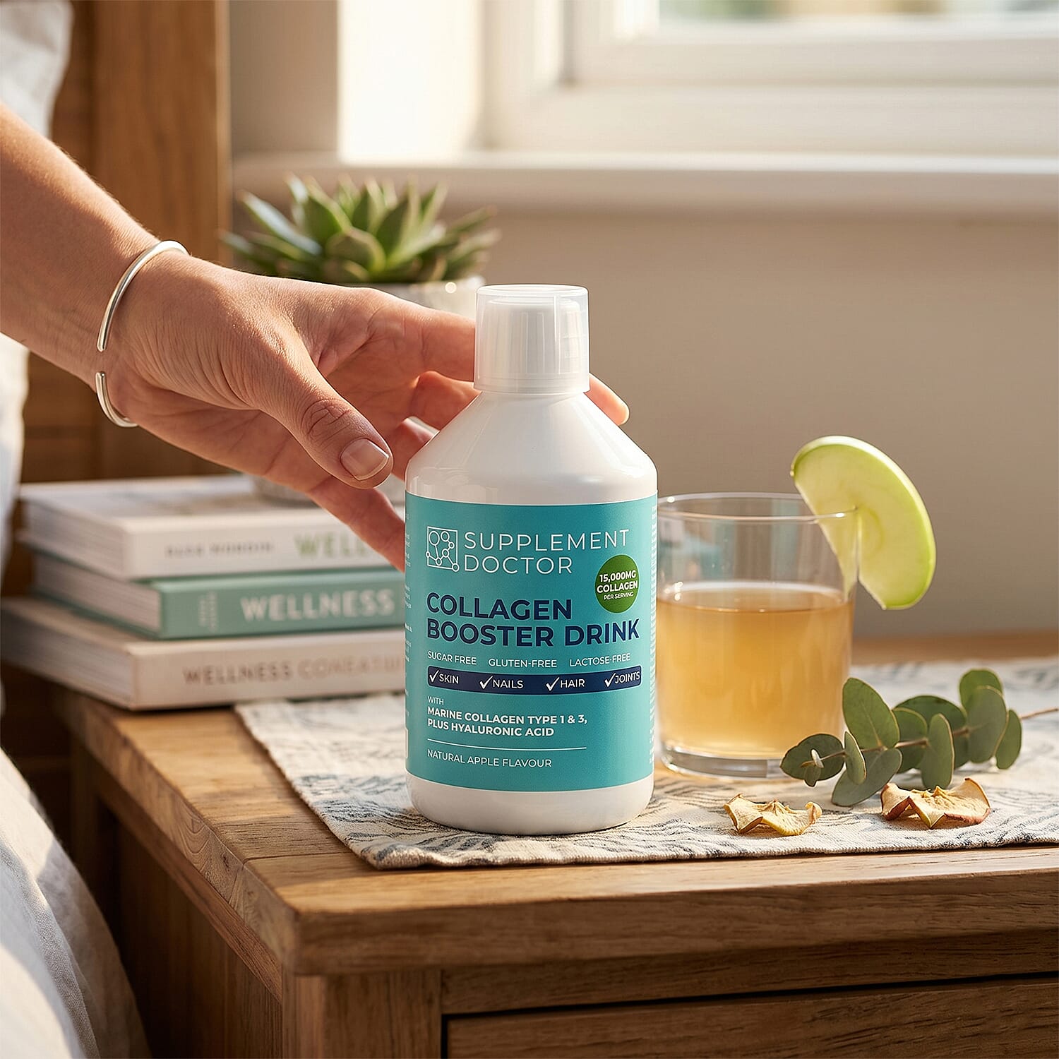 Doctors Formula - Collagen Booster Drink 15,000mg (Apple flavour)