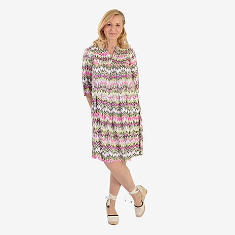 New Look  Midi (Size - 14) - Olive Pink