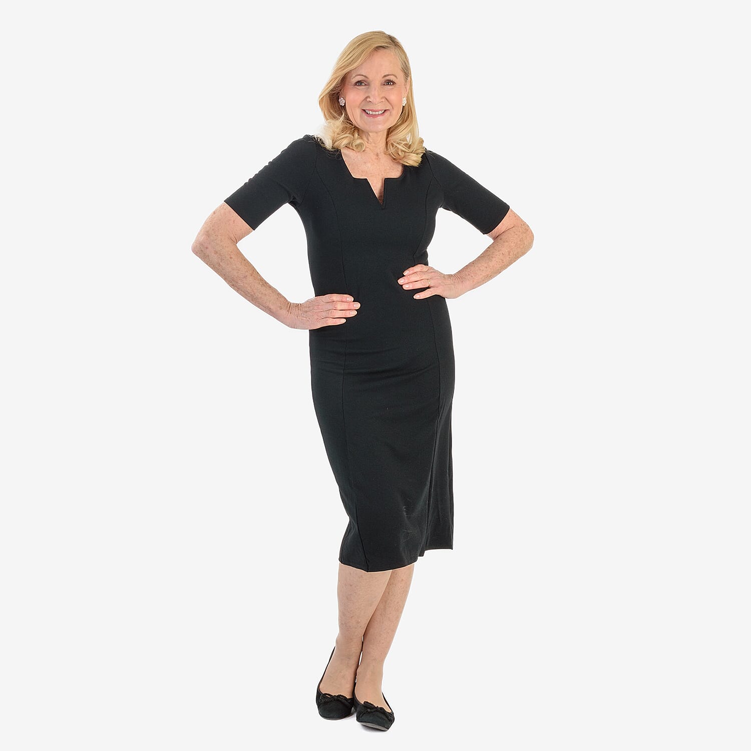 Ansh London Classic Dress (Size 12) - Black