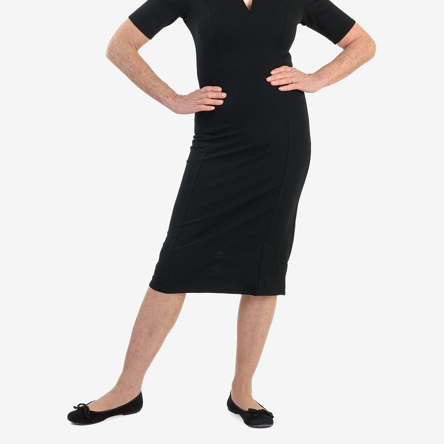 Ansh London Classic Dress (Size 16) - Black