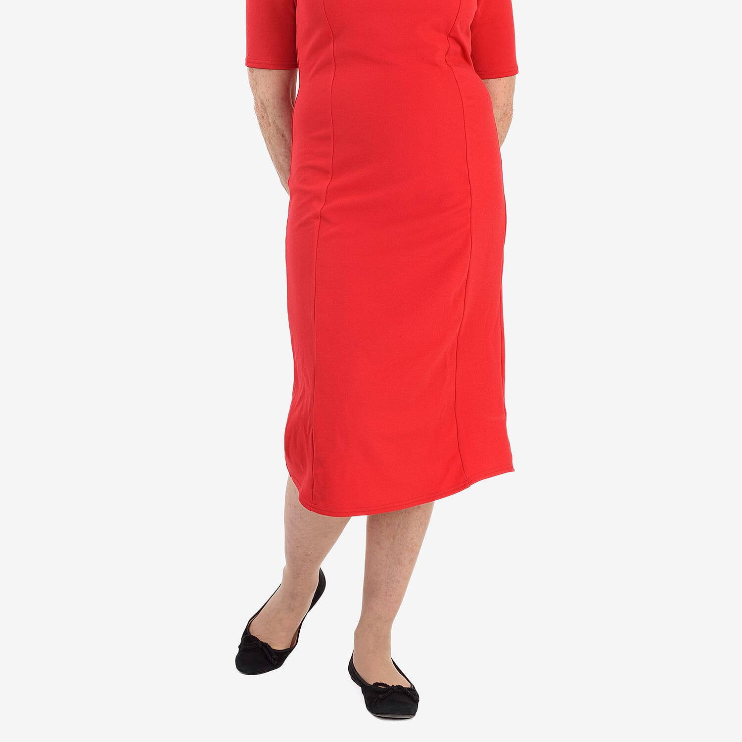 Ansh London Classic Dress (Size 12) - Red