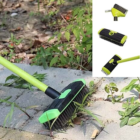 DEKTON 3 IN 1 Weed Removal Brush Set - Green
