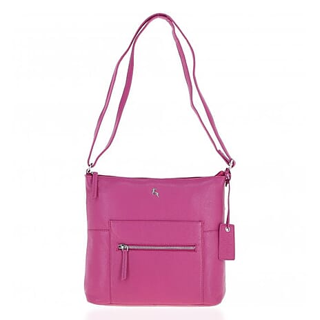 Ashwood Leather Bondoran Handbag - Berry