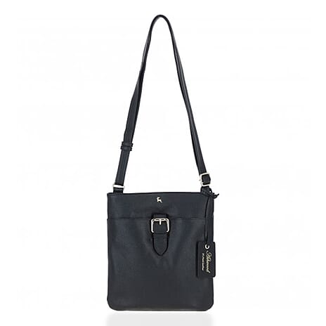 Ashwood Buckle Crossbody Bag - Black