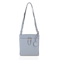 Ashwood Buckle Crossbody Bag - Grey