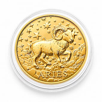 https://tjcuk.sirv.com/Products/85/4/8548666/Celestial-Zodiac-Collection-Aries-24k-Gold-Coin-Collectibles_8548666.jpg?w=342&h=342