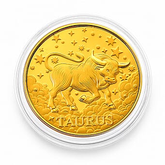 https://tjcuk.sirv.com/Products/85/4/8548667/Celestial-Zodiac-Collection-Taurus-24k-Gold-Coin-Collectibles_8548667.jpg?w=342&h=342