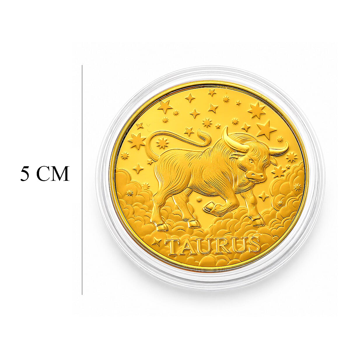 Celestial Zodiac Collection - Taurus 24k Gold Coin Collectibles