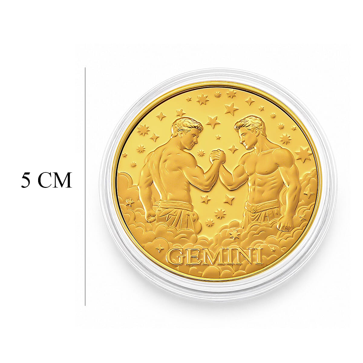 Celestial Zodiac Collection - Gemini 24k Gold Coin Collectibles