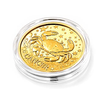 https://tjcuk.sirv.com/Products/85/4/8548674/Celestial-Zodiac-Collection-Cancer-24k-Gold-Coin-Collectibles_8548674_2.jpg?w=342&h=342