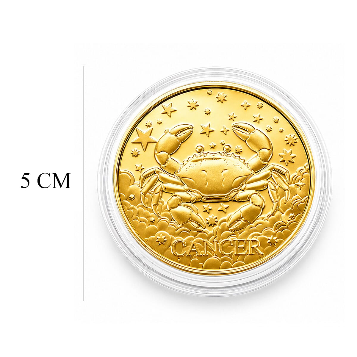 Celestial Zodiac Collection - Cancer 24k Gold Coin Collectibles