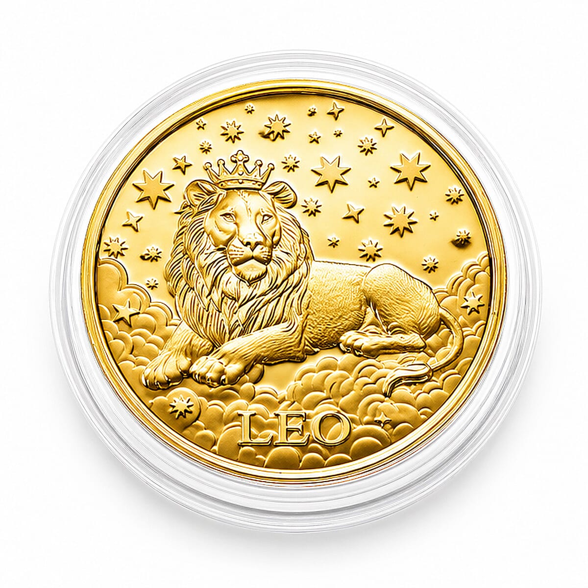 Celestial Zodiac Collection - Lion 24k Gold Coin Collectibles