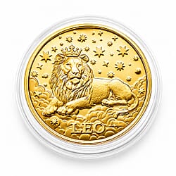 Celestial Zodiac Collection - Aquarius 24k Gold Coin Collectibles