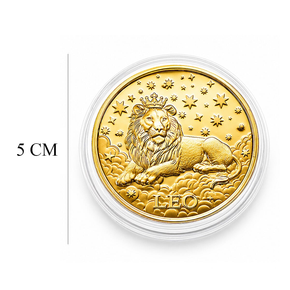 Celestial Zodiac Collection - Lion 24k Gold Coin Collectibles