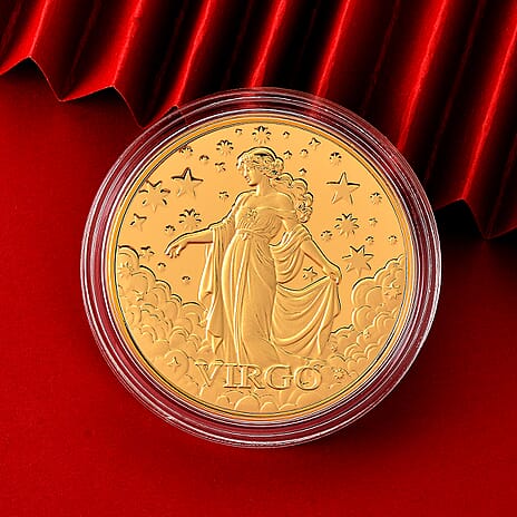 Celestial Zodiac Collection - Virgo 24k Gold Coin Collectibles