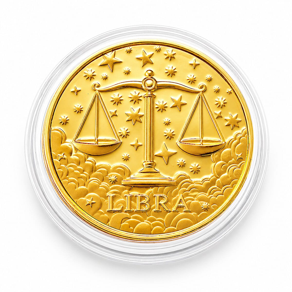 Celestial Zodiac Collection - Libra 24k Gold Coin Collectibles