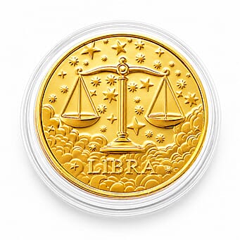 https://tjcuk.sirv.com/Products/85/4/8548677/Celestial-Zodiac-Collection-Libra-24k-Gold-Coin-Collectibles_8548677.jpg?w=342&h=342