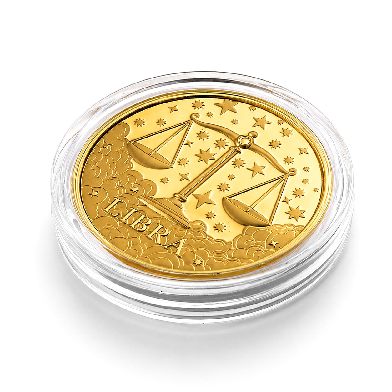 Celestial Zodiac Collection - Libra 24k Gold Coin Collectibles