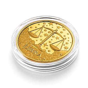 https://tjcuk.sirv.com/Products/85/4/8548677/Celestial-Zodiac-Collection-Libra-24k-Gold-Coin-Collectibles_8548677_2.jpg?w=342&h=342