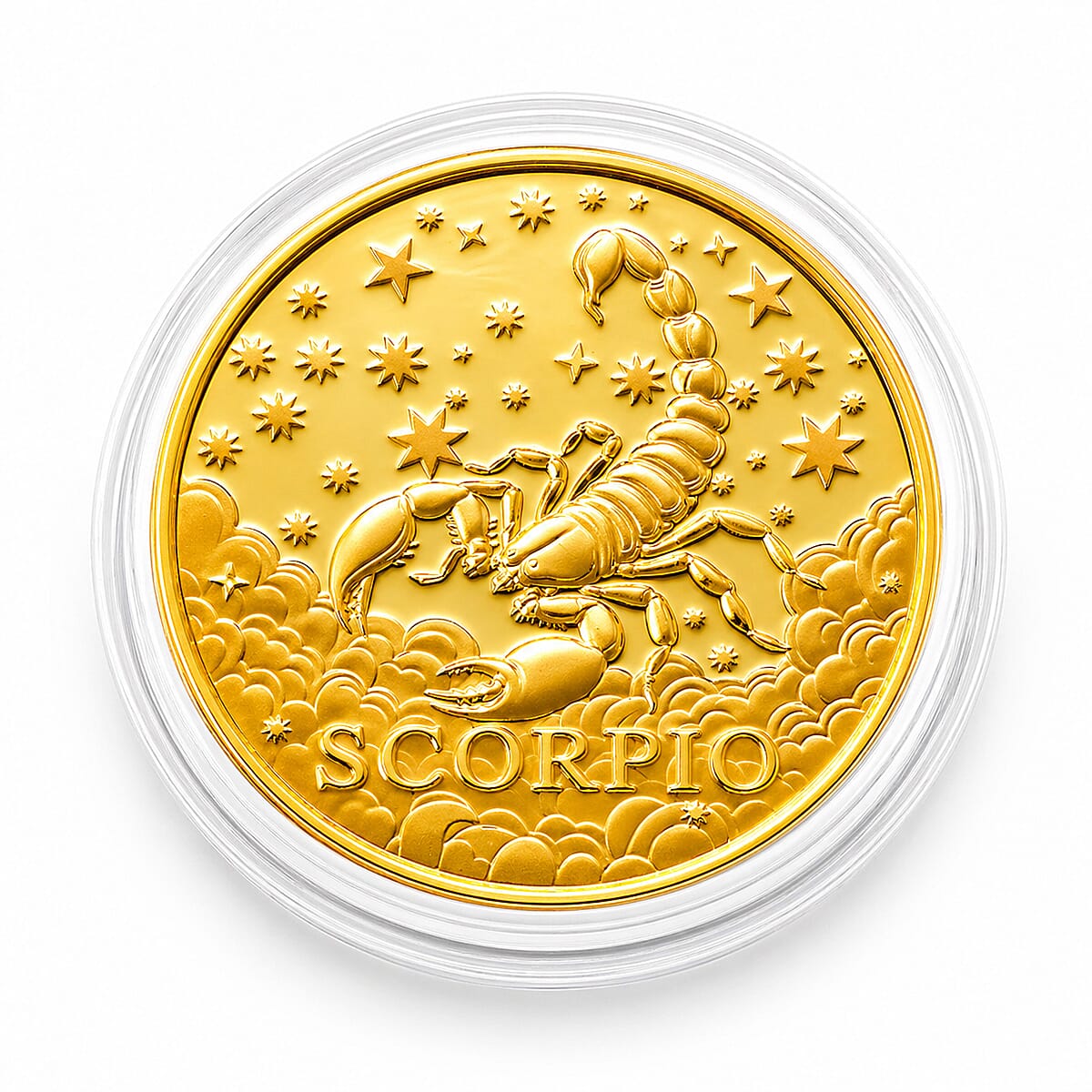Celestial Zodiac Collection - Scorpio 24k Gold Coin Collectibles