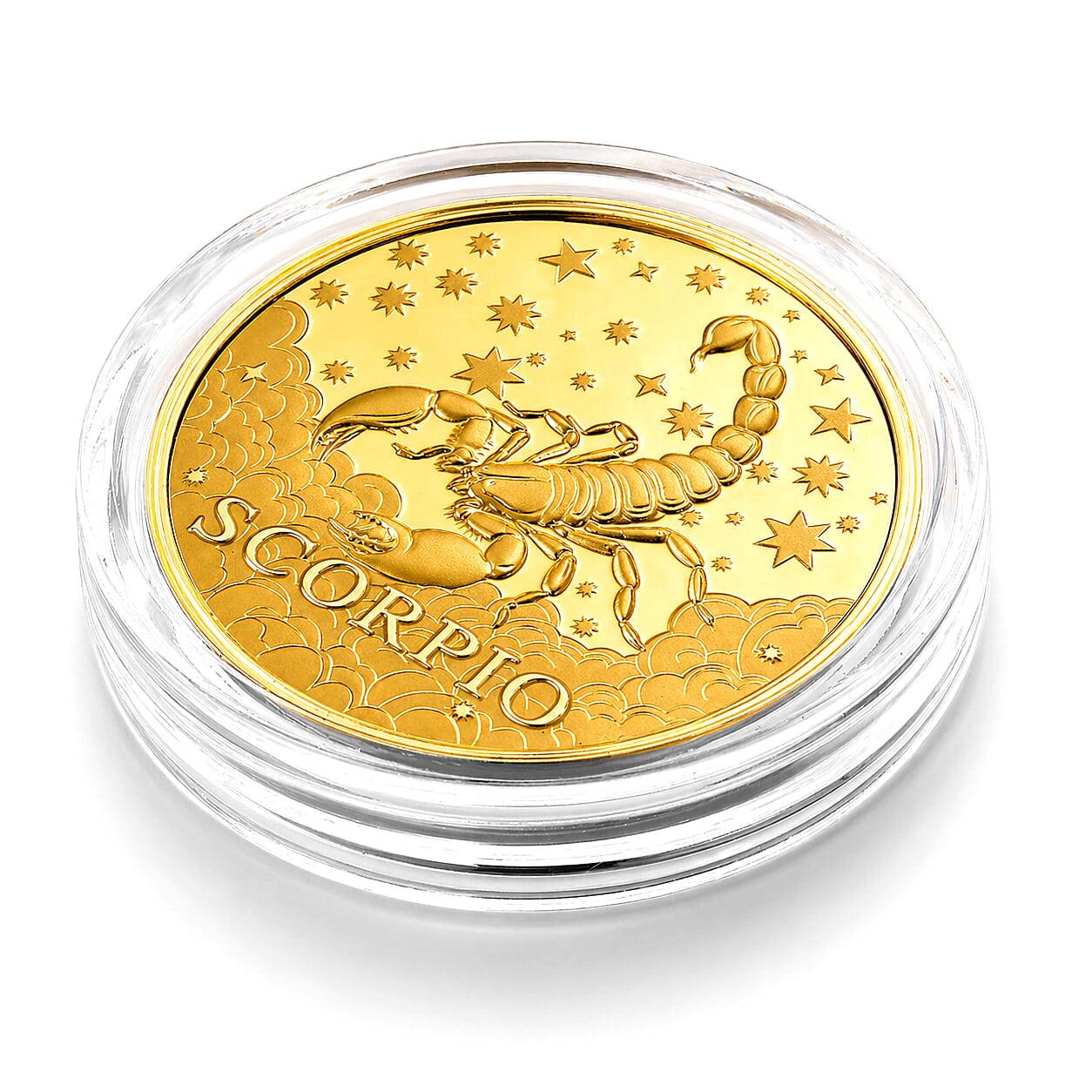 Celestial Zodiac Collection - Scorpio 24k Gold Coin Collectibles