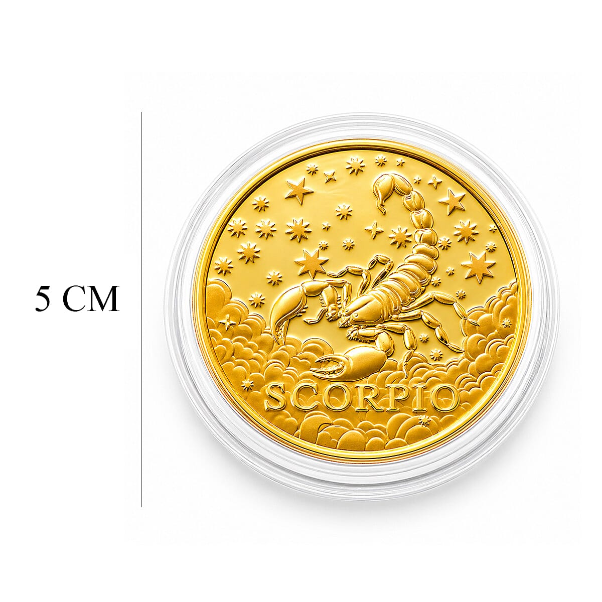 Celestial Zodiac Collection - Scorpio 24k Gold Coin Collectibles