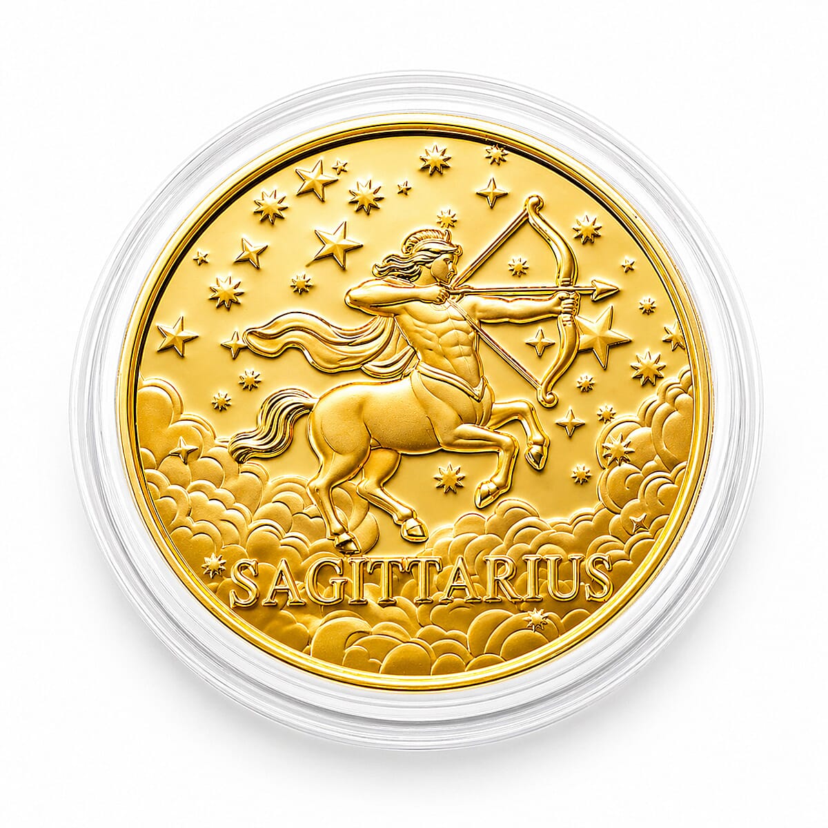Celestial Zodiac Collection - Sagittarius 24k Gold Coin Collectibles