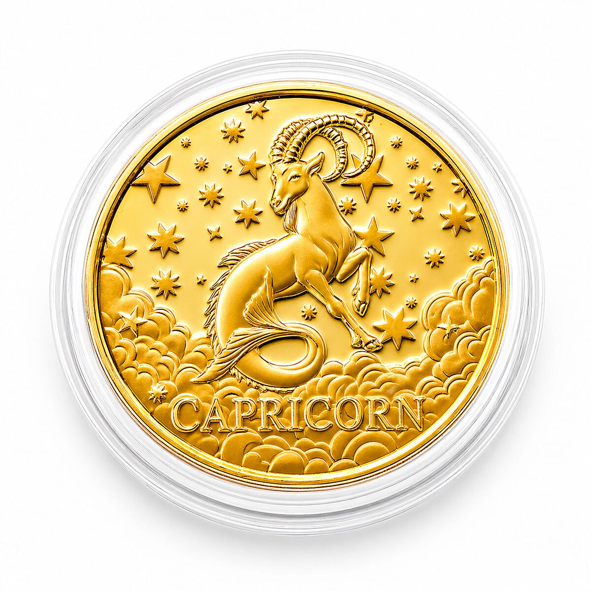 Celestial Zodiac Collection - Capricorn 24k Gold Coin Collectibles