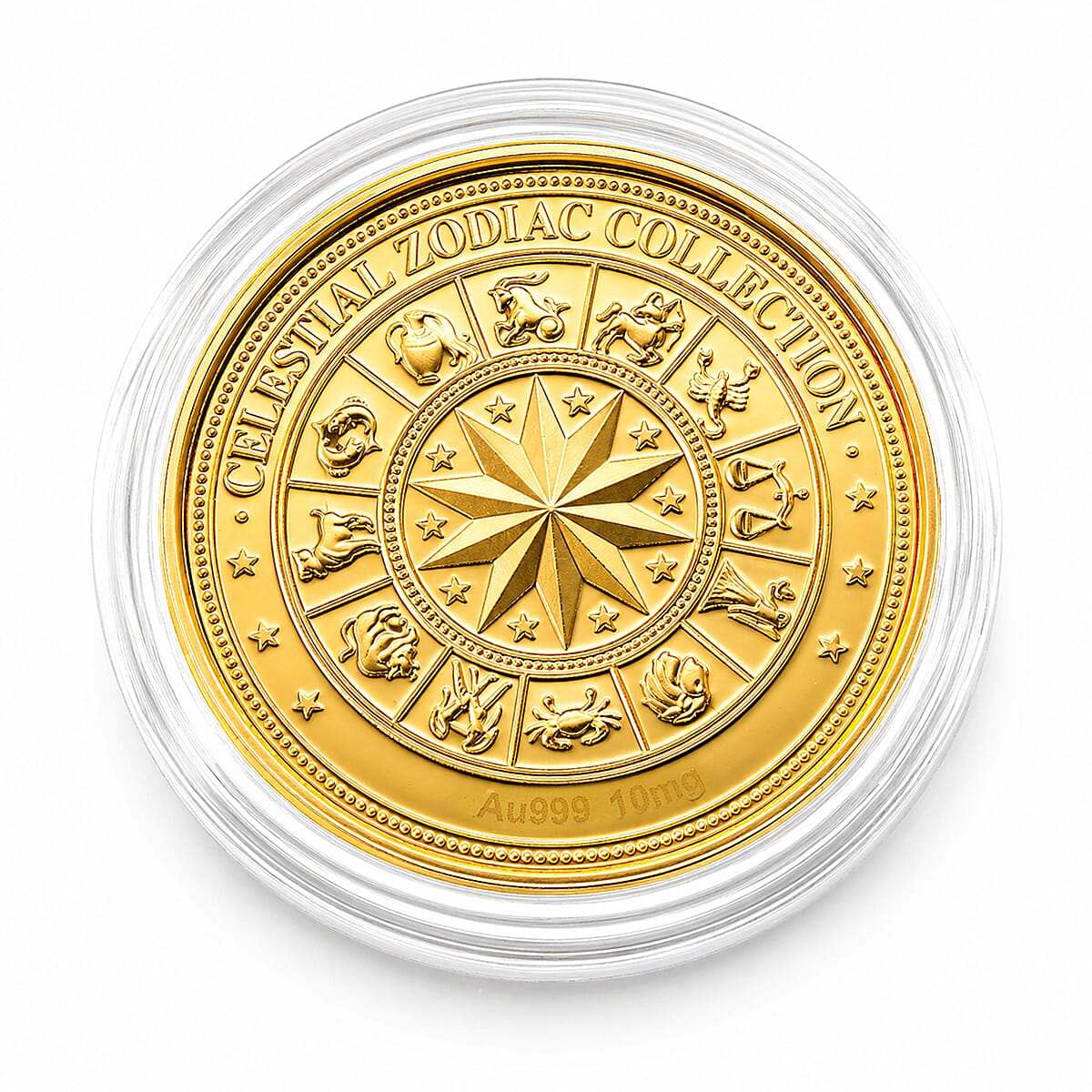 Celestial Zodiac Collection - Capricorn 24k Gold Coin Collectibles