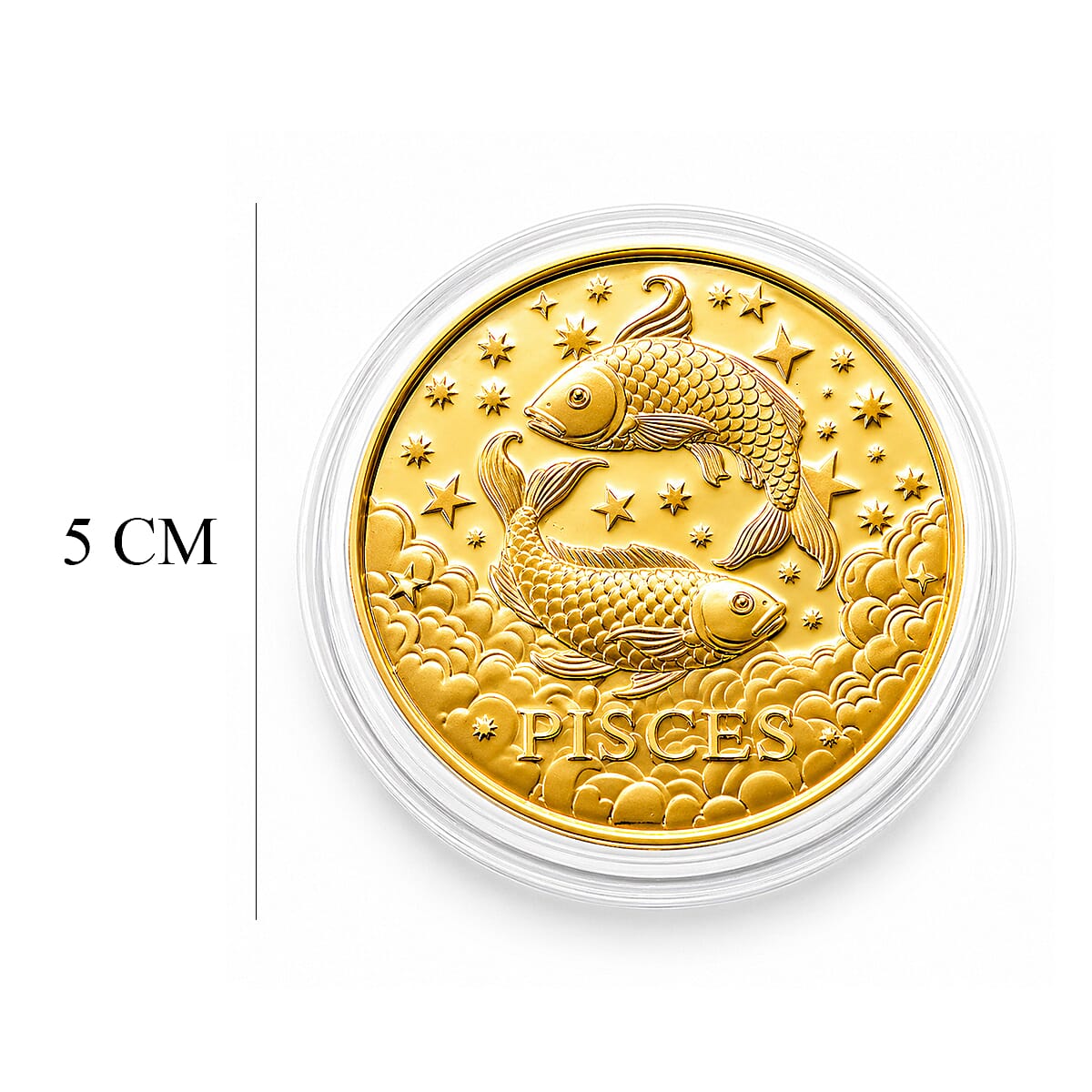 Celestial Zodiac Collection - Pisces 24k Gold Coin Collectibles
