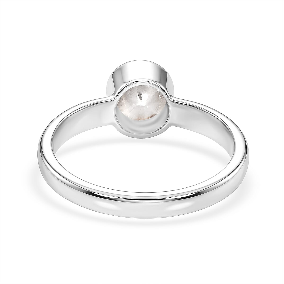 Luxuriant - Lab Grown Diamond Ring in Rhodium Overlay Sterling Silver 0.20 Ct.