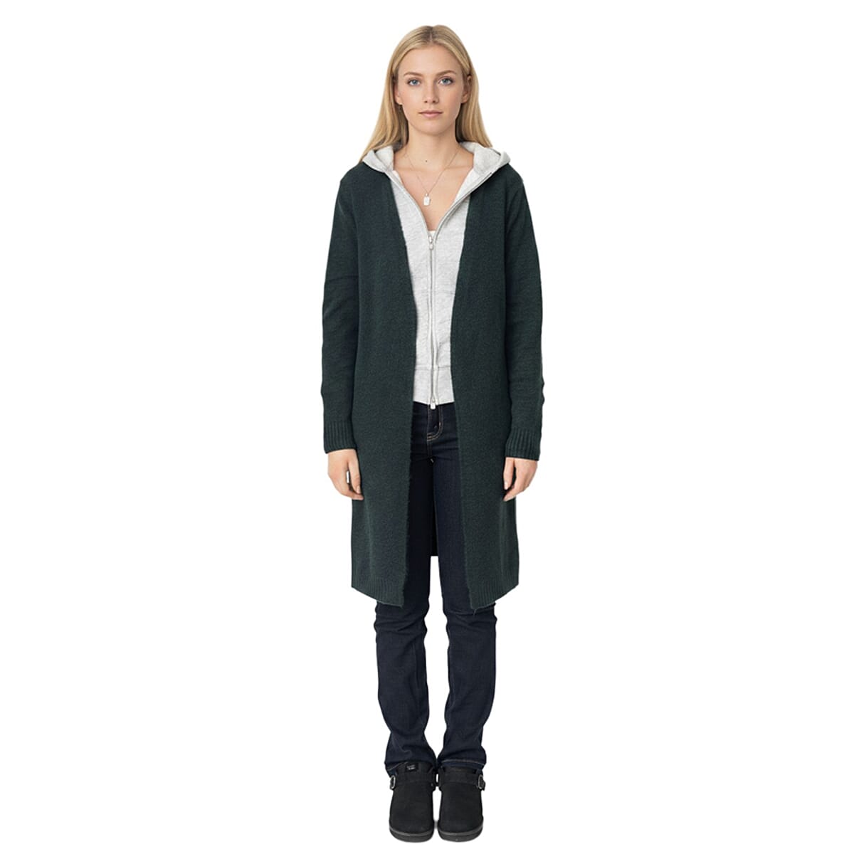 Closeout-Deal-Cardigan-Size-XL-Green