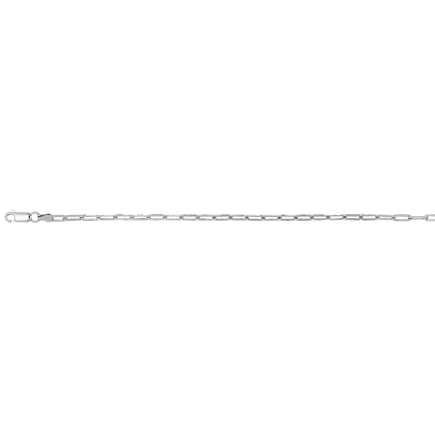 Sterling Silver Paper Square Chain