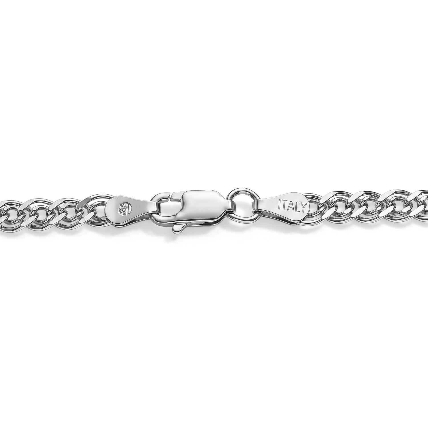 Sterling Silver Nonna Chain (Size - 20) with Lobster Clasp, 8.56 Gms.