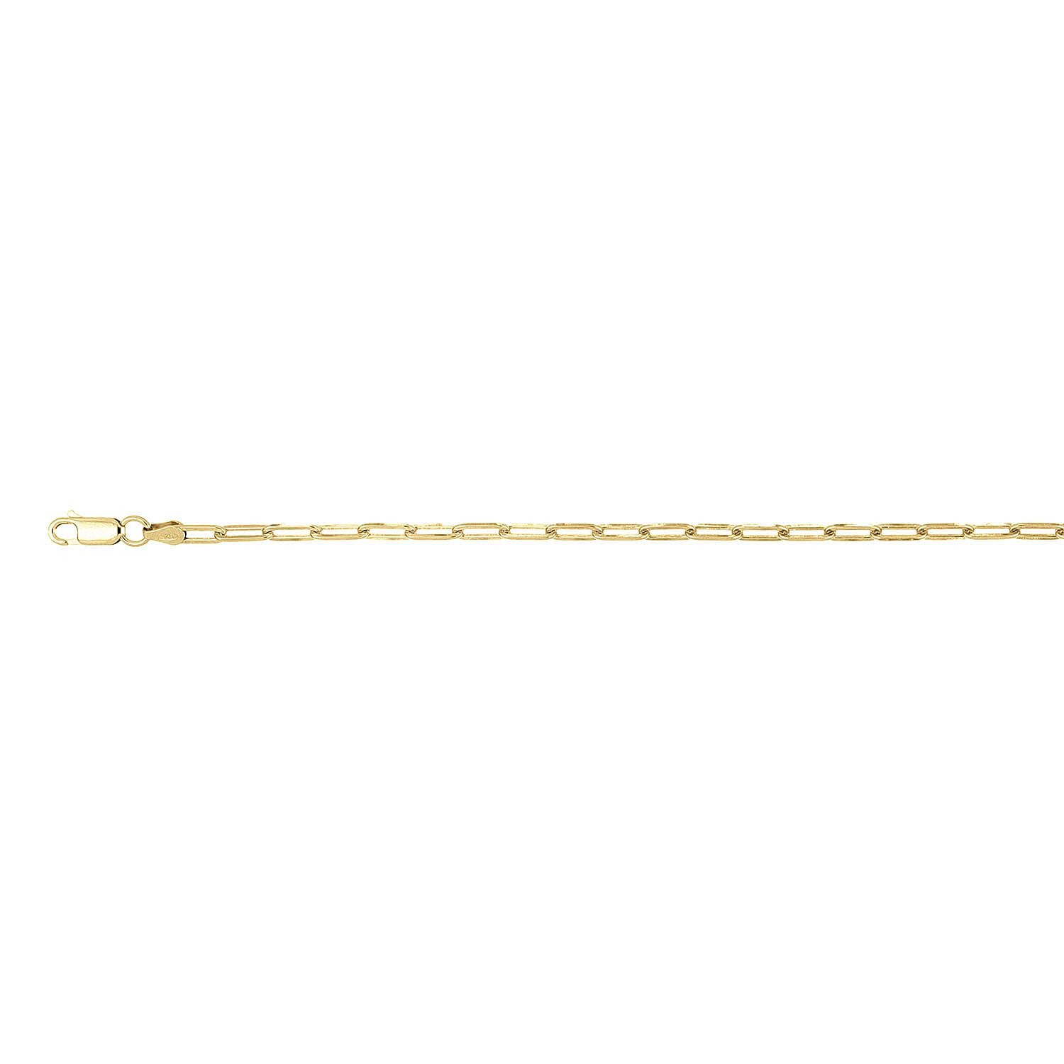 Sterling Silver Paper Square Chain