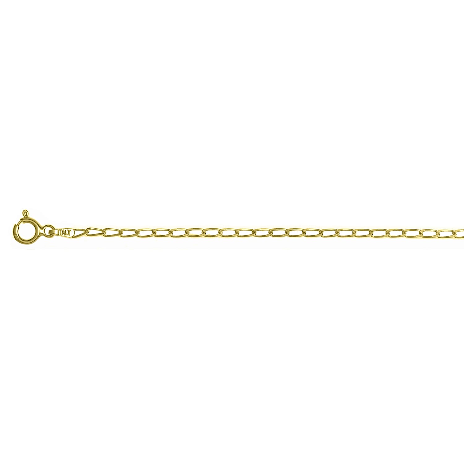 Yellow Gold Plated Sterling Silver Grumetta Rada Bracelet (Size - 7.5) with Lobster Clasp