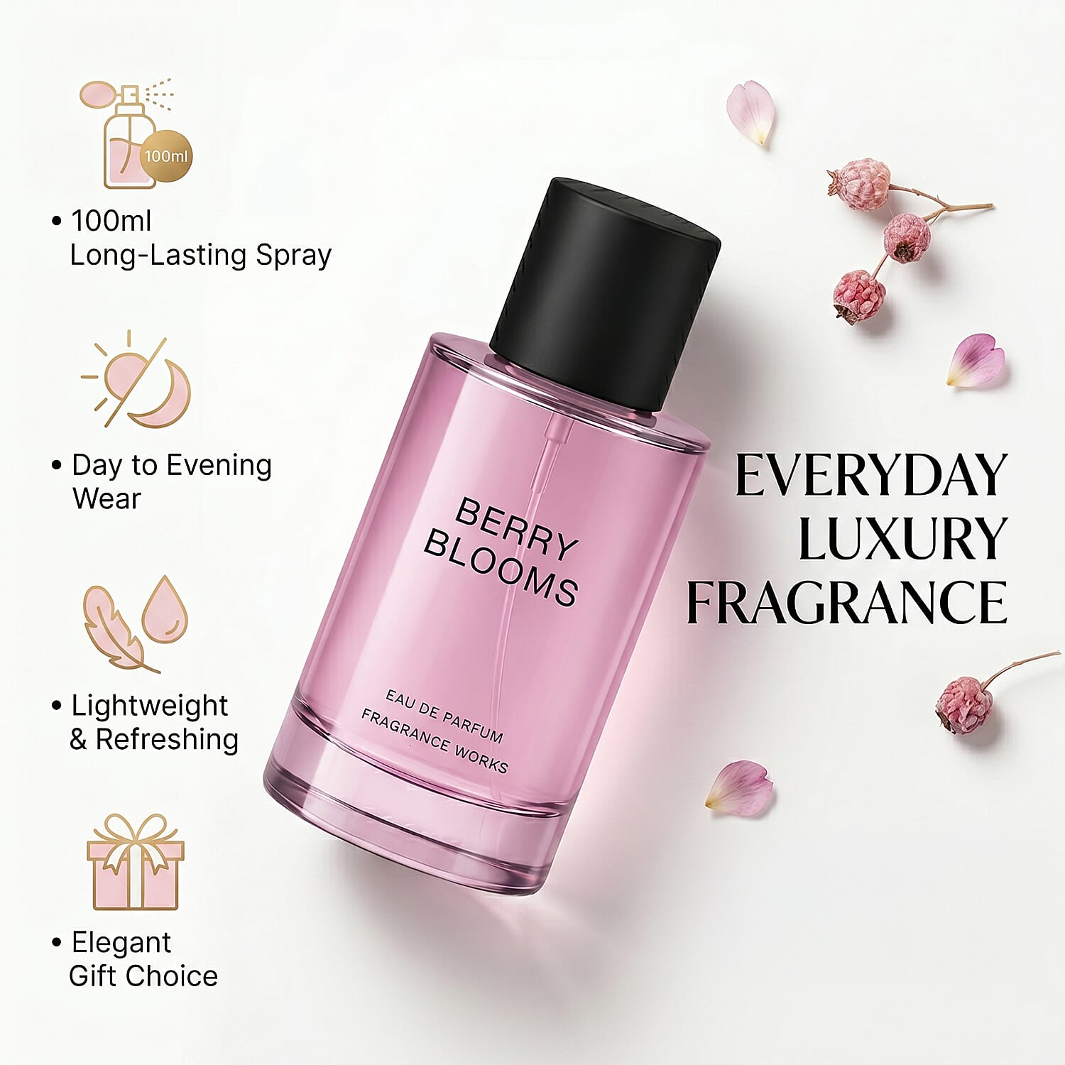 Fragrance Works Berry Blooms EDP - 100ml